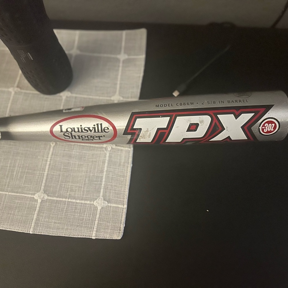 Louisville Slugger Silver Baseball Bat